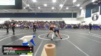 120 lbs Champ. Round 1 - Gavin Leal, Bear Wrestling Academy vs Andre Bruns, Ventura High School