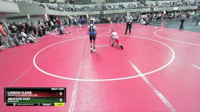 112 lbs Cons. Semi - Grayson Fast, Minnesota vs Landon Kleine, Valley Elite Wrestling Club