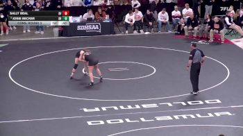 190 lbs Cons. Round 3 - Josie Becker, Dell Rapids vs Sally Beal, Brandon Valley