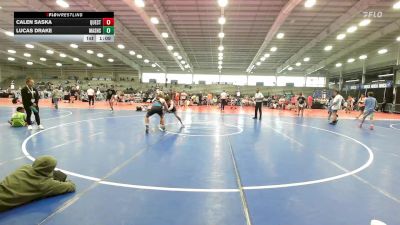 154 lbs Quarterfinal - Calen Saska, Quest School Of Wrestling MS vs Lucas Drake, Mat Assassins Red