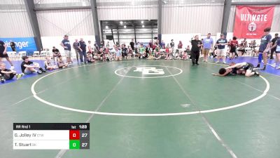 100 lbs Rr Rnd 1 - George Jolley IV, CT Whale K-8 vs Tanner Stuart, Bad Karma MS