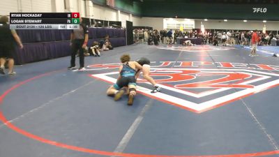 126 lbs Round Of 64 - Ryan Hockaday, IN vs Logan Stewart, PA