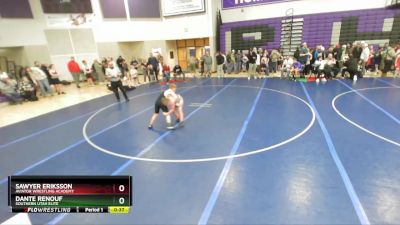 95 lbs 3rd Place Match - Dante Renouf, Southern Utah Elite vs Sawyer Eriksson, Aviator Wrestling Academy