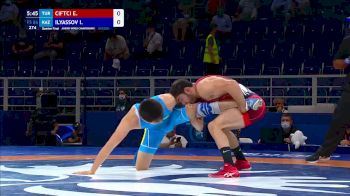 86 kg Quarterfinal - Emre Ciftci, TUR vs Islyambek Ilyassov, KAZ