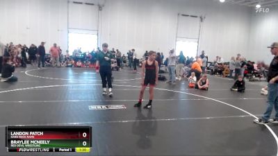 90 lbs Quarterfinal - Landon Patch, Hard Rock Rams vs Braylee Mcneely, Red Devil Wrestling