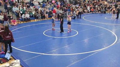100 lbs Quarterfinal - Emelyn Campion, Frewsburg vs Kassidy Benedetto, Chautauqua Lake