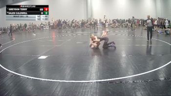 75 lbs Semifinal - **Jalen Caldwell, Rockmart Takedown Club vs Greyson Terry, Nebraska Boyz Wrestling