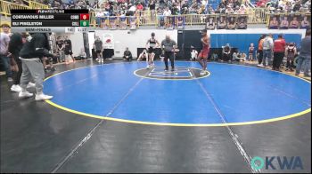 132 lbs Semifinal - Cortavious Miller, Cowboy Wrestling Club vs Eli Pingleton, Collinsville Cardinal Youth Wrestling