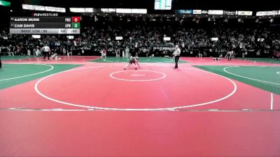 95 lbs Cons. Round 4 - Aaron Munn, PWCA vs Cam Davis, CPWA