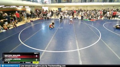 64-69 lbs Round 1 - Hayzon Walker, Stallions Wrestling vs Camden Lawson, Wasatch