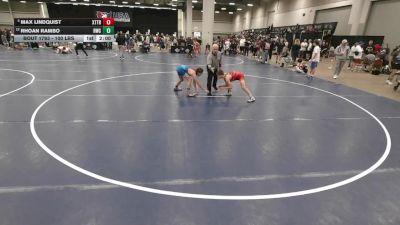 100 lbs Champ. Rd Of 16 - Max Lindquist, Xtreme Training vs Rhoan Rambo, Raw Wrestling Club