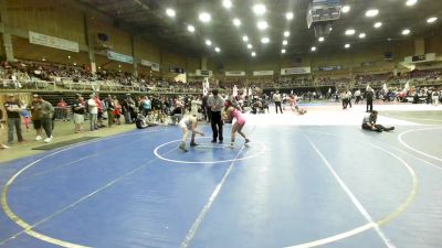 95 lbs Quarterfinal - Broden Vonholtum, Black Fox vs Aubrey Gonzales, Duran Elite