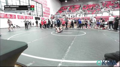 84 lbs Round Of 16 - Isaac Anderson, Blanchard Wrestling Club vs Jaxsyn James, NGC