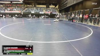141 lbs Cons. Round 3 - 2 Logan Wagner, Marian vs 10 Creighton Baughman, Concordia