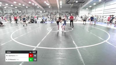 112 lbs Rr Rnd 2 - Mack Santoro, Grit Mat Club Blue vs Anthony D'Alessio, Triumph Blue