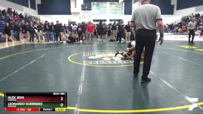 138 lbs Cons. Round 5 - Alex Jeha, Canyon vs Leonardo Guerrero, Mayfair