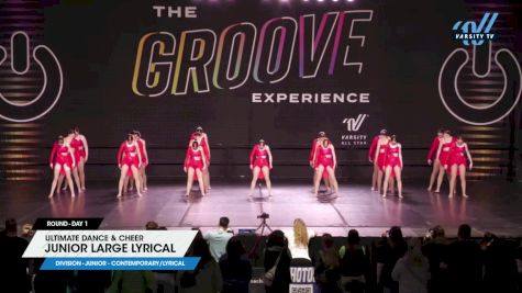 Ultimate Dance & Cheer - Junior Large Lyrical [2025 Junior - Contemporary/Lyrical Day 1] 2025 GROOVE Dance Grand Nationals