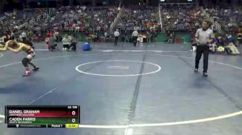 3 lbs Quarterfinal - Caden Farris, North Brunswick vs Daniel Graham, Southern Guilford