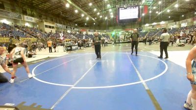 72 lbs 3rd Place - Ireland Cramer, Montrose Elite vs Delaney McGee, Fort Lupton