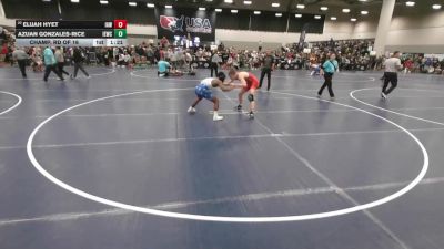 132 lbs Champ. Rd Of 16 - Elijah Hyet, Immortal Athletics WC vs Azuan Gonzales-Rice, Inland Elite Wrestling Club