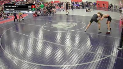 120 lbs Cons. Round 7 - Ian Crow, Tualatin vs David Wiehle, Tahoma