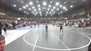 64 lbs Rr Rnd 3 - Mj Vigil, Black Fox Wrestling Academy vs Kennedi VenHuizen, Bear Cave