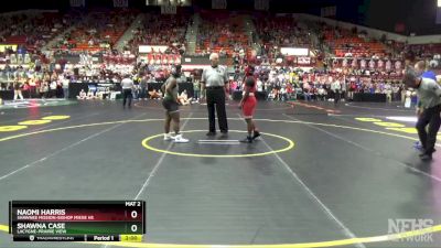 155 lbs Champ. Round 1 - Naomi Harris, Shawnee Mission-Bishop Miege HS vs Shawna Case, LaCygne-Prairie View