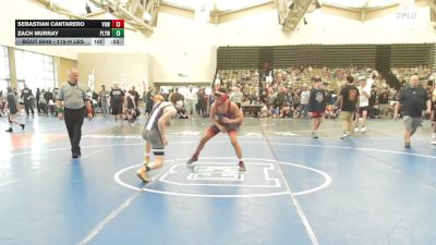 115-H lbs Consi Of 8 #1 - Sebastian Cantarero, Vougar's Honors Wrestling vs Zach Murray, Plymouth Whitemarsh