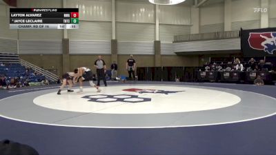 100 lbs Champ. Rd Of 16 - Layton Alvarez, Moen Wrestling Academy vs Jayce Leclaire, Team Nazar Training Center
