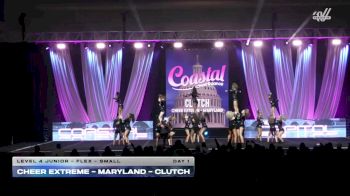 Cheer Extreme - Maryland - Clutch [2026 L4 Junior - Flex - Small Day 1] 2026 Coastal at the Capitol Super Nationals
