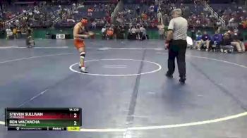 1A 220 lbs Semifinal - Steven Sullivan, Starmount vs Ben Wachacha, Robbinsville