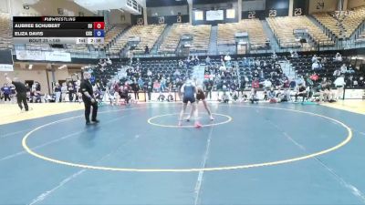 145 lbs Champ. Round 1 - Eliza Davis, Chadron State vs Aubree Schubert, Schreiner University
