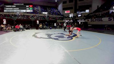 144 lbs Round Of 16 - Canon Long, South Pointe vs Anthony Culick, Gilbert