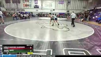 125 lbs Cons. Round 3 - Leslie Sanchez Guerrero, Ephrata vs Angel Qaso, Chiawana