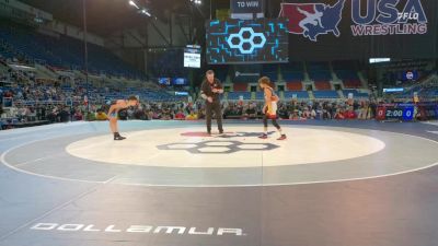 88 lbs 3rd Place Match - Leo Murillo, PA vs Aiden Rosewarne, CA
