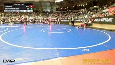 Quarterfinal - Eli Roark, ALL AMERICAN WRESTLING CLUB vs Grayson Schafer, Bartlesville Wrestling Club