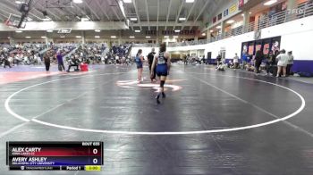 116 lbs Cons. Round 4 - Avery Ashley, Oklahoma City University vs Alex Carty, Iowa Lakes CC