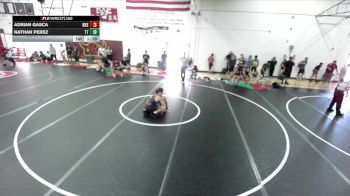 144 lbs Cons. Round 3 - Nathan Perez, Team Thunder vs Adrian Gasca, Downey High School