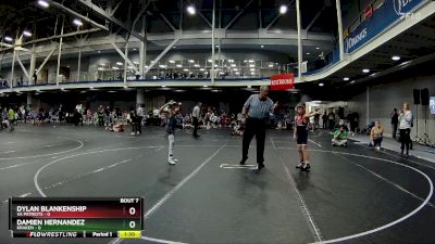 72 lbs Round 2 (8 Team) - Damien Hernandez, Kraken vs Dylan Blankenship, VA Patriots