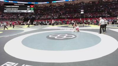 157 lbs Cons. Sub-quarters - Jason Beverly, Norton vs Owen Edwards, John Glenn