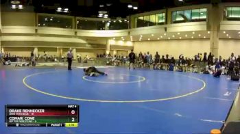 138 lbs Round 6 (10 Team) - Drake Rennecker, Ohio Titan Blue vs Comari Cone, Rip Tide Wrestling