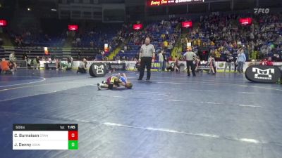 50 lbs Round Of 16 - Carter Burneisen, Cranberry vs Jackson Denny, Council Rock