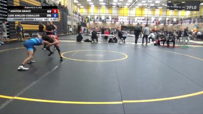 126 lbs Champ. Round 1 - Ashton Grace, Moyer Elite Wrestling vs Luis Avalos-Ceballos, Iowa