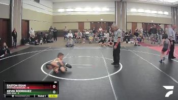 60 lbs Round 4 (6 Team) - Easton Egan, Backyard Brawlers vs Kevin Rodriguez, Ohio Gold