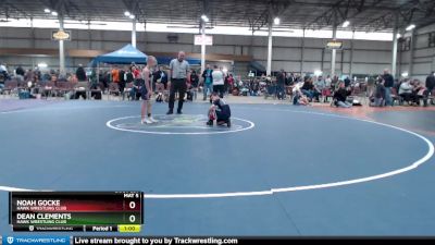 65B 3rd Place Match - Noah Gocke, Hawk Wrestling Club vs Dean Clements, Hawk Wrestling Club