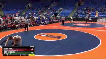 152 lbs Quarterfinals (8 Team) - Aden Byal, Chatham (Glenwood) vs Ben Vazquez, Antioch