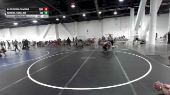114 lbs 5th Place - Alexavier Campos, Toppenish BadBoy vs Ezekiel Catalan, Silvaback TC