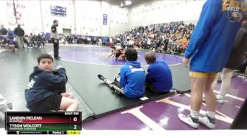 144 lbs Champ. Round 3 - Landon McLean, Blackman vs Tyson Wolcott, Friendship Christian