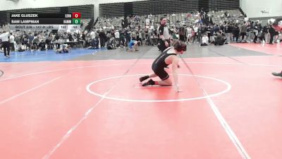 147-H lbs Consi Of 32 #2 - Jake Gluszek, Lenape vs Sam Lampman, Hammonton