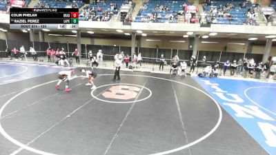 120 lbs Cons. Round 5 - Raziel Perez, Bourbonnais vs Colin Phelan, Unattached